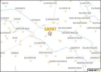 map of Garat