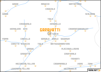 map of Garavatti