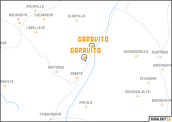 map of Garavito