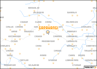 map of Garawangi