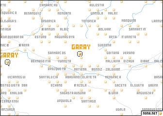 map of Garay