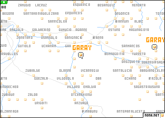 map of Garay