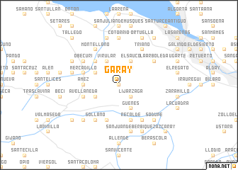 map of Garay