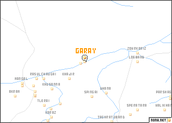 map of Gaṟay