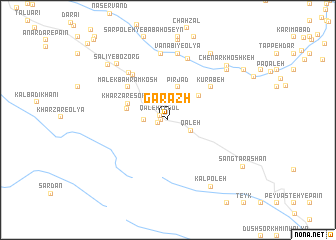 map of Gārāzh