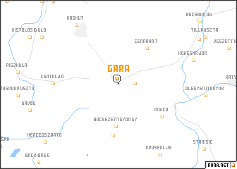 map of Gara