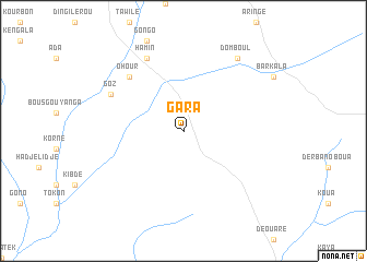 map of Gara
