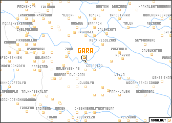 map of Gārā