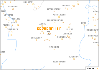 map of Garbancillo