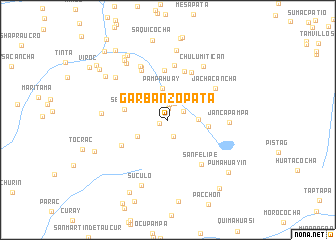 map of Garbanzo Pata