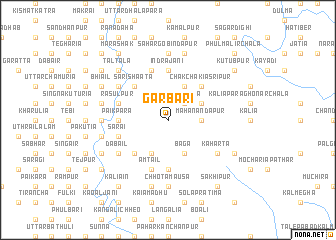 map of Garbāri