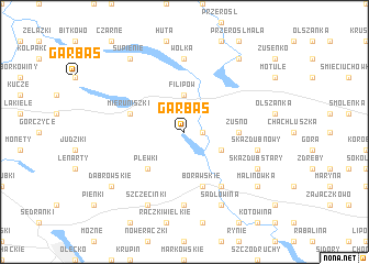 map of Garbaś