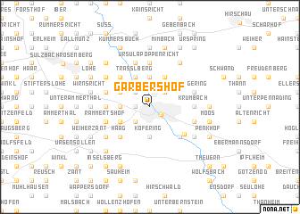 map of Gärbershof