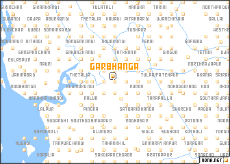 map of Garbhānga
