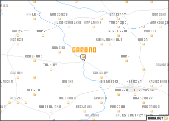 map of Garbno