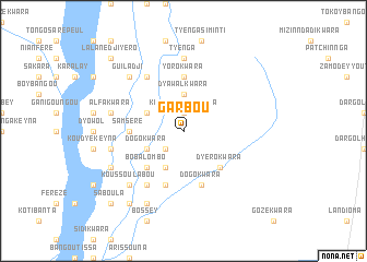 map of Garbou