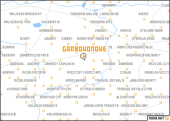 map of Garbowo Nowe