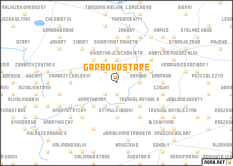 map of Garbowo Stare