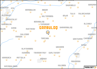 map of Garbuloq