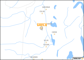 map of Garça