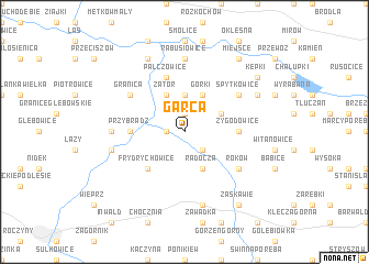 map of Garca