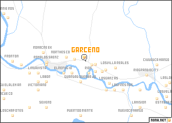 map of Garceno