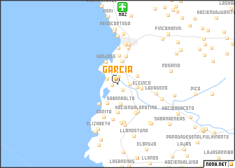 map of Garcia