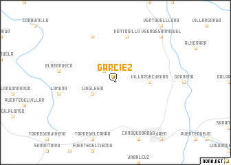 map of Garcíez