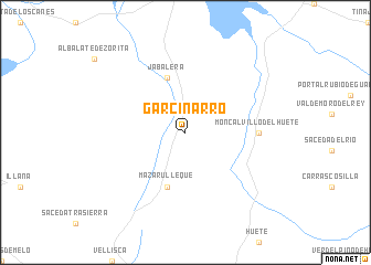 map of Garcinarro
