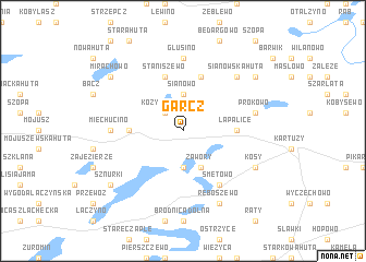 map of Garcz