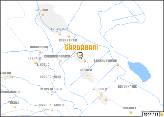 map of Gardabani