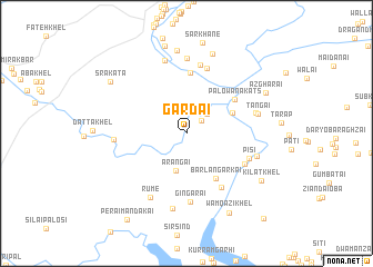 map of Gardai