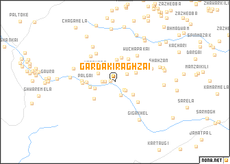 map of Gardaki Raghzai