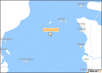 map of Gardami