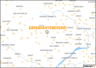 map of Gardaneh-ye Bengarī