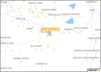 map of Gardaneh