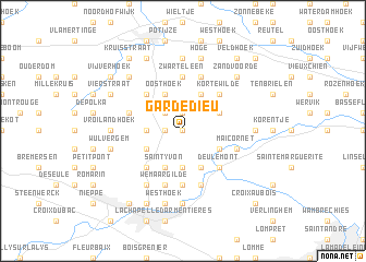 map of Garde-Dieu