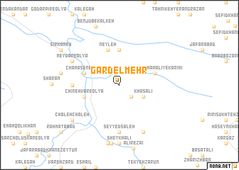 map of Gardel Mehr