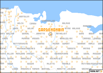 map of Garde Mombin
