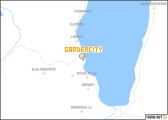 map of Garden City