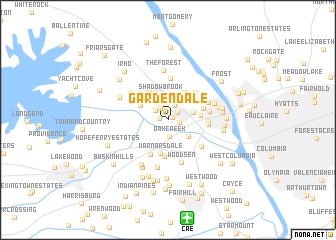 map of Gardendale