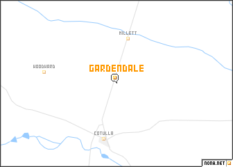 map of Gardendale