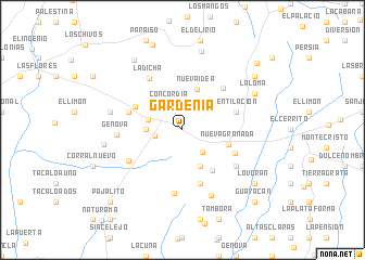 map of Gardenia