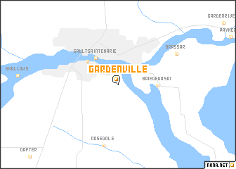 map of Gardenville