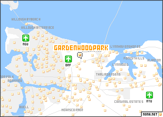 map of Garden Wood Park