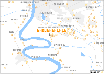 map of Gardere Place