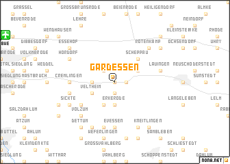 map of Gardessen