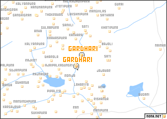 map of Gārdhari