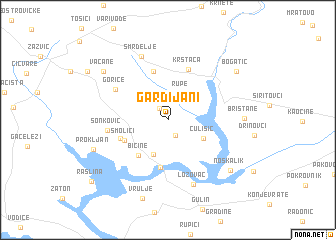 map of Gardijani