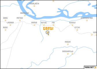 map of Gardi